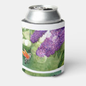 Hummingbird Hawk Moth und Lilacs Dosenkühler (Kanne Rückseite)