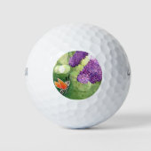 Hummingbird Hawk Moth und Lilacs Golfball (Vorderseite)
