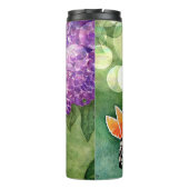 Hummingbird Hawk Moth und Lilacs Thermosbecher (Rückseite)