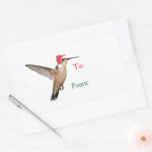 Hummingbird Helper Rechteckiger Aufkleber (Umschlag)