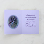 Hummingbird Herzlichen Glückwunsch - oder irgendei Karte (Innenseite)