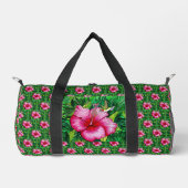 Hummingbird Hibiscus Duffle Bag (Vorderseite)