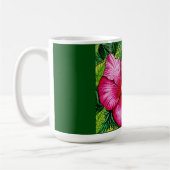 Hummingbird Hibiskus Aquarellbilder Kaffeetasse (Links)