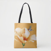 Hummingbird & Hibiskus Tasche (Vorderseite)