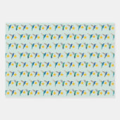 Hummingbird Holidays Geschenkpapier Set (Vorderseite)