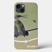 Hummingbird & Honey Bee Case-Mate iPhone Hülle (Rückseite)