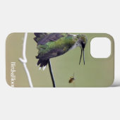 Hummingbird & Honey Bee Case-Mate iPhone Hülle (Rückseite (Horizontal))
