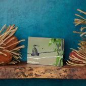 Hummingbird & Honey Bee Fotoplatte (Seite)