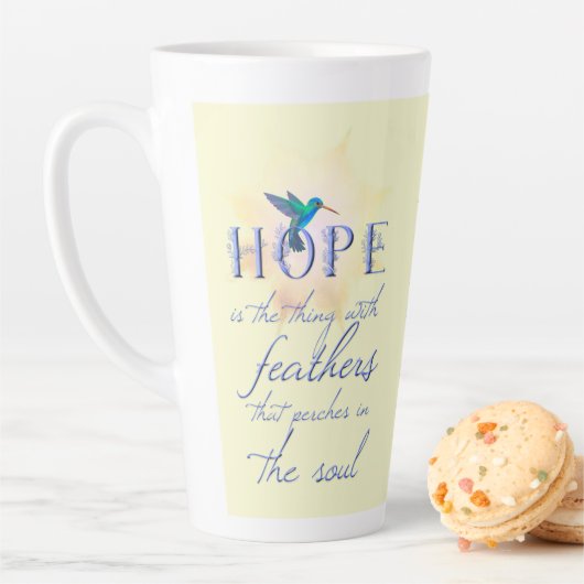 Hummingbird Hope Tasse (Beispiel)