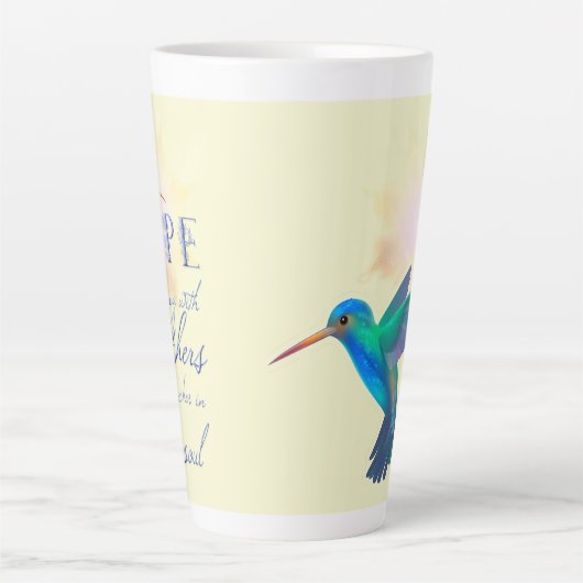 Hummingbird Hope Tasse (Vorderseite)