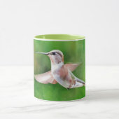 Hummingbird Hover Nature Art Tasse Cup (Zentrum)