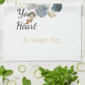 Hummingbird Hydrangea Flowers  Geschirrtuch (Gefaltet)