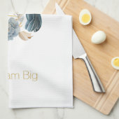 Hummingbird Hydrangea Flowers  Geschirrtuch (Viertel Falte)