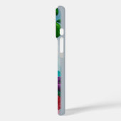 Hummingbird im Blumengarten Case-Mate iPhone Hülle (Rückseite / Links)