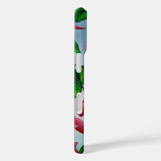 Hummingbird im Blumengarten Case-Mate iPhone Hülle (Rückseite / Rechts)