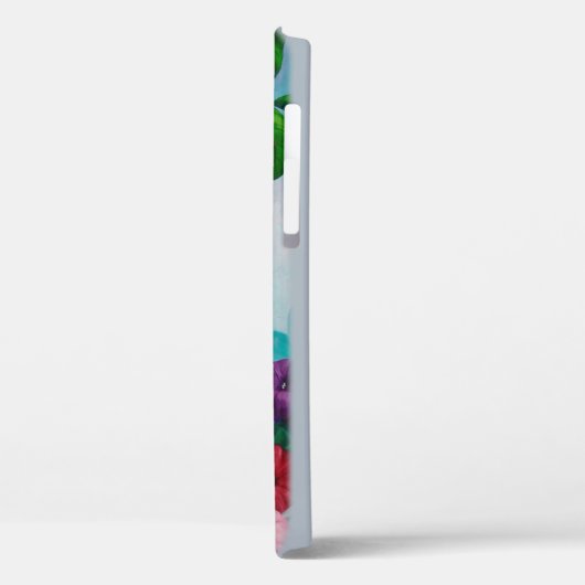 Hummingbird im Blumengarten Case-Mate iPhone Hülle (Rückseite / Links)