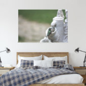 Hummingbird im Brunnen Leinwanddruck (Insitu (Schlafzimmer))