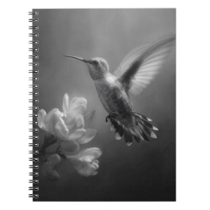 Hummingbird im Flight Blossom-Notebook Notizblock