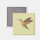 Hummingbird im Flight Magnet (Vorderseite/Rückseite)