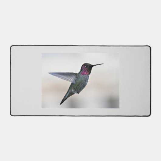 Hummingbird im Flug Schreibtischunterlage (Vorderseite)