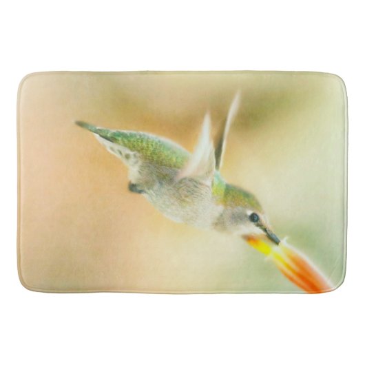 Hummingbird im Frühmorgendlicht Badematte (Vorderseite)