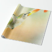 Hummingbird im Frühmorgendlicht Geschenkpapier (Ungerollt)