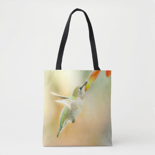 Hummingbird im Frühmorgendlicht Tasche (Vorderseite)