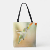 Hummingbird im Frühmorgendlicht Tasche (Rückseite)