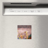 Hummingbird im Regendusche Magnet (In Situ (Geschirrspüler))