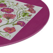 Hummingbird im rosa Schneidebrett (Ecke)