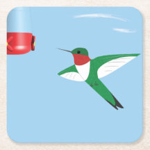 Hummingbird im Untersetzer Flight