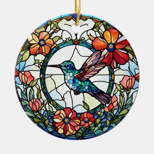 Hummingbird-Imitate Keramik Ornament (Vorne)