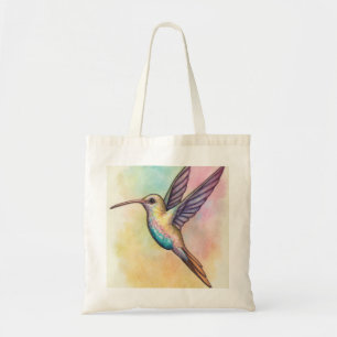 Hummingbird in Pastelltönen Tragetasche