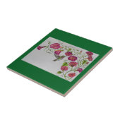 Hummingbird in Tile Fliese (Seite)