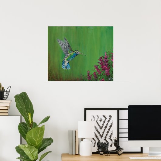 Hummingbird Ink Poster (Heimbüro)