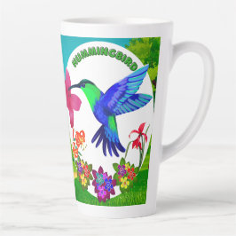 Hummingbird inmitten der Schönheit der Natur, Sere Milchtasse