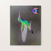 Hummingbird Jigsaw Puzzle (Vertikal)