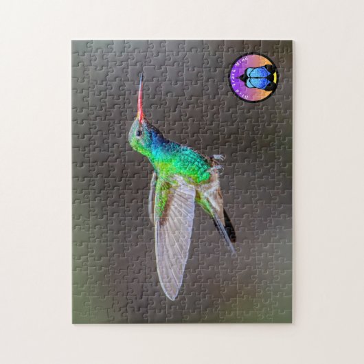 Hummingbird Jigsaw Puzzle (Vertikal)