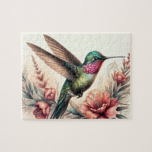 Hummingbird Jigsaw Puzzle (Horizontal)