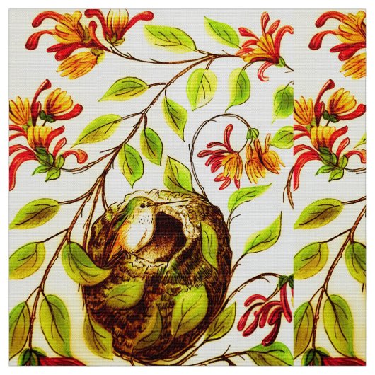 Hummingbird Joy Fabric Stoff (Muster)