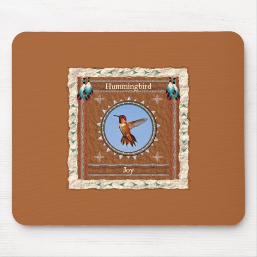 Hummingbird - Joy Mousepad (Vorne)