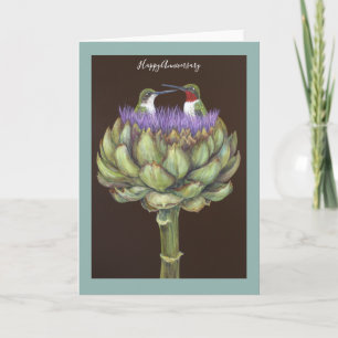 Hummingbird-Jubiläumskarte Karte