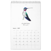 Hummingbird-Kalender Kalender (Mär 2027)
