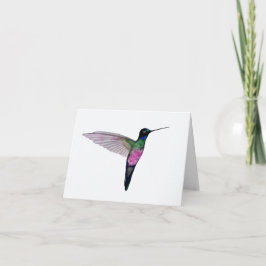 Hummingbird Karte