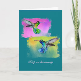 Hummingbird-Karte Karte