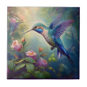 Hummingbird Keramik Tile Fliese (Vorderseite)