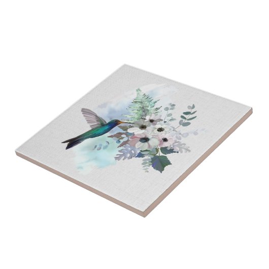 Hummingbird Keramik Tile Fliese (Seite)