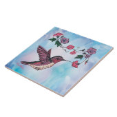 Hummingbird Keramik Tile Fliese (Seite)