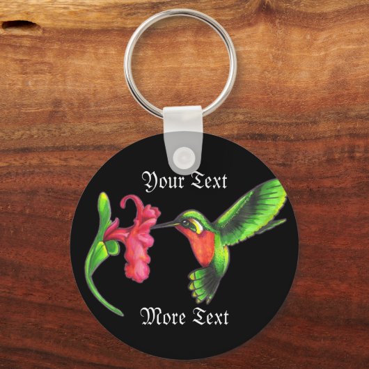Hummingbird Keychain Schlüsselanhänger (Vorderseite)