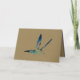 Hummingbird King Grußkarte Karte